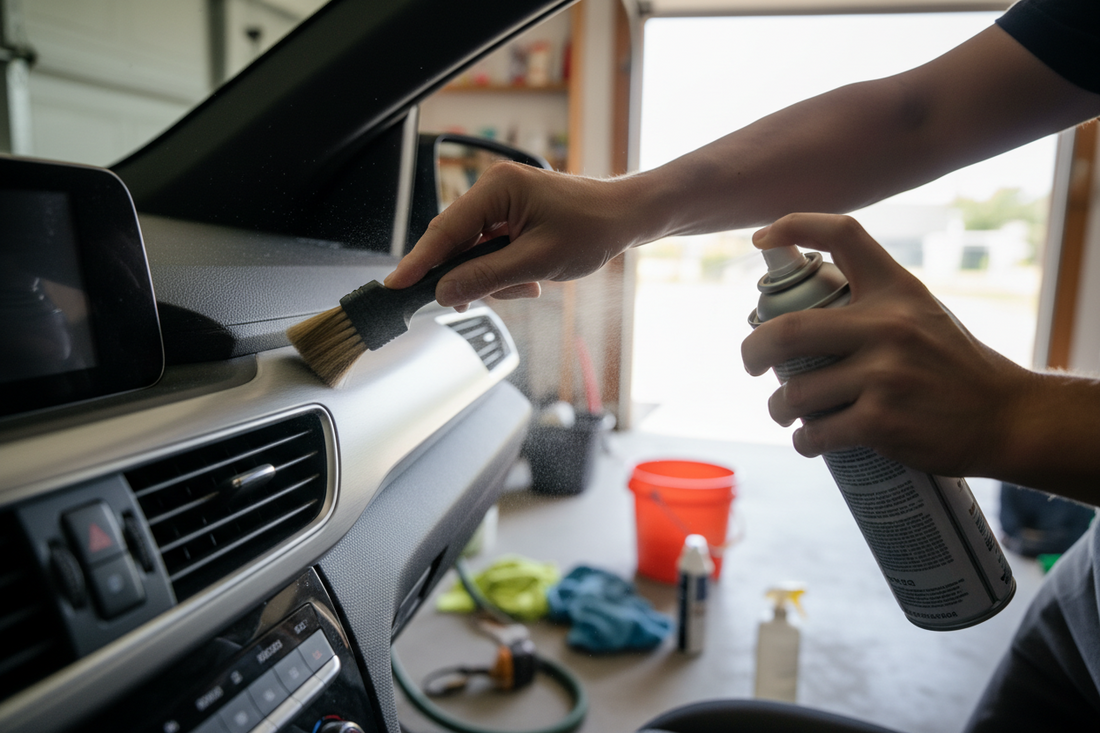 Cu ce se curata instalatia de climatizare auto