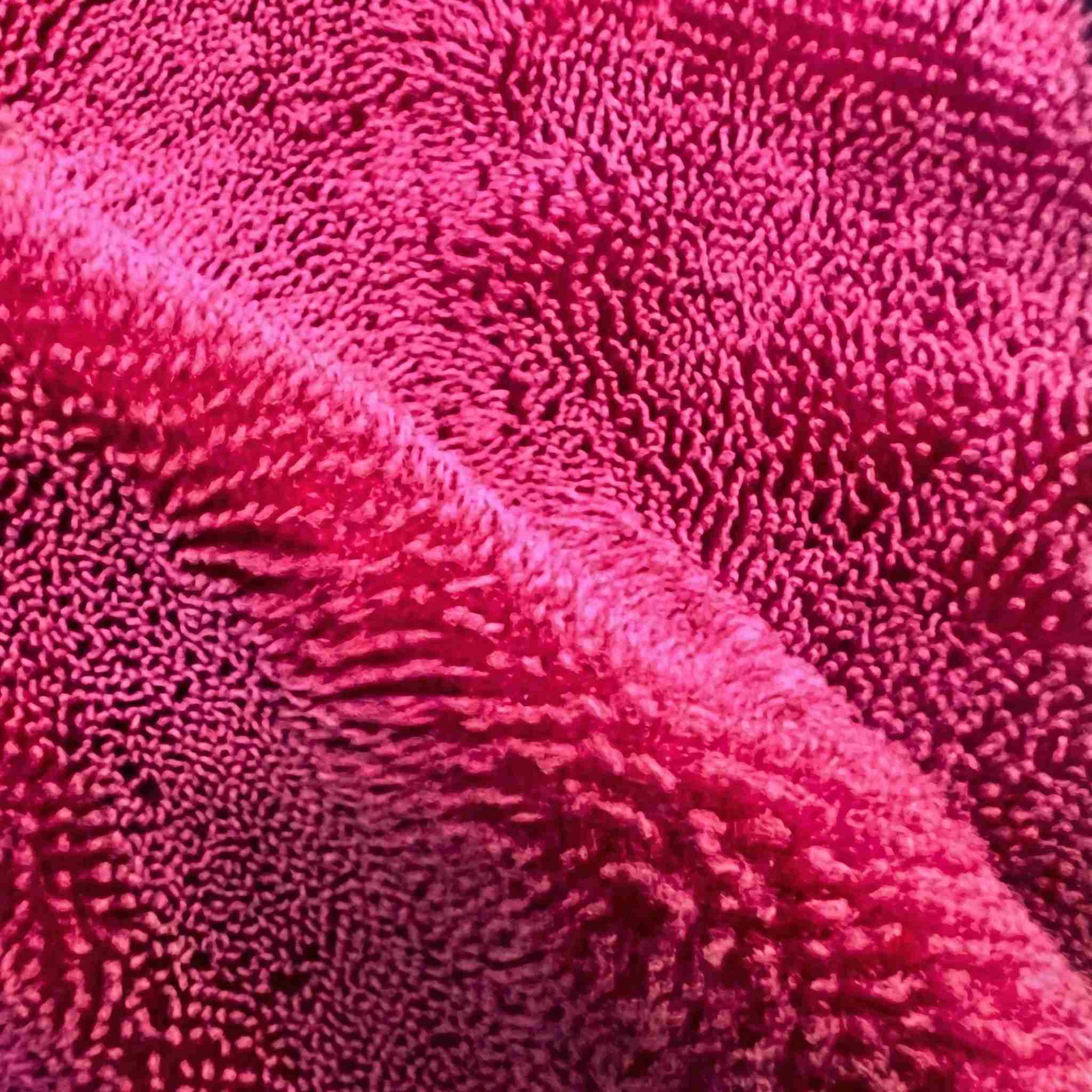 textura moale si densa pentru prosop microfibra pinkswipe
